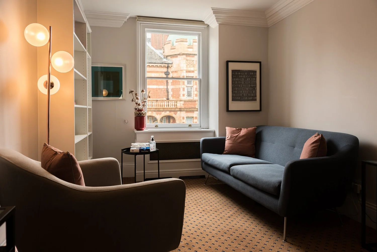 Integrative psychotherapy session in Marylebone